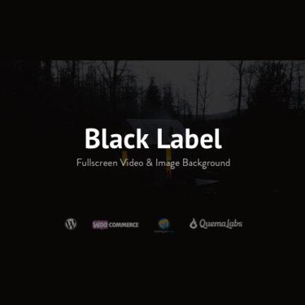 Black Label – Fullscreen Video & Image Background