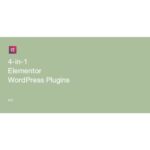 4-in-1 Elementor WordPress Bundle