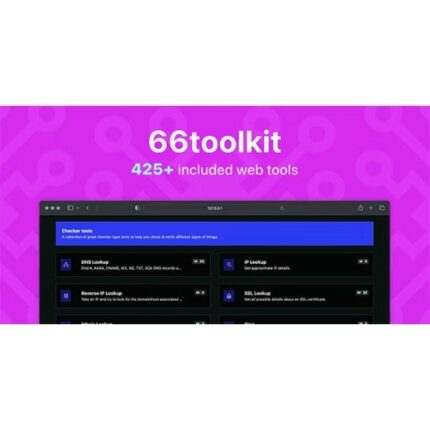 66toolkit – Ultimate Web Tools System (SAAS)