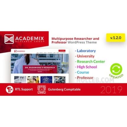 Academix – Multipurpose WordPress Theme