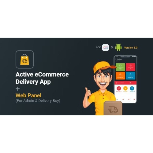 Active-eCommerce-Delivery-Boy-Flutter-App.jpg Active eCommerce Delivery Boy Flutter App - Image 1