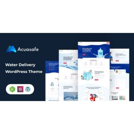 Acuasafe – Drinking Water Delivery WordPress Theme