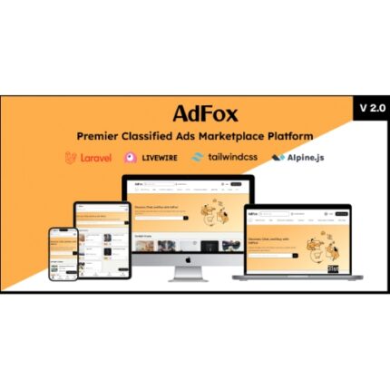 AdFox – PWA Classified Ads with App-Like Mobile & Web Interface | Multi-Purpose Marketplace Solution