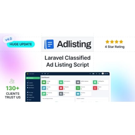 Adlisting – Buy Sell Classified Ads Marketplace Laravel Script