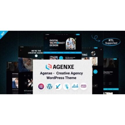 Agenxe – Creative Agency WordPress Theme
