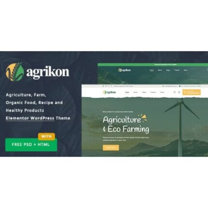 Agrikon – Organic Food & Agriculture WooCommerce Theme