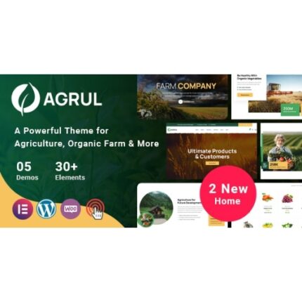 Agrul – Agriculture WordPress Theme