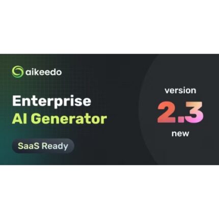 Aikeedo AI – AI Chat, Content, Image, Voice, Code – SaaS – OpenAI, Claude, StabilityAI, ElevenLabs
