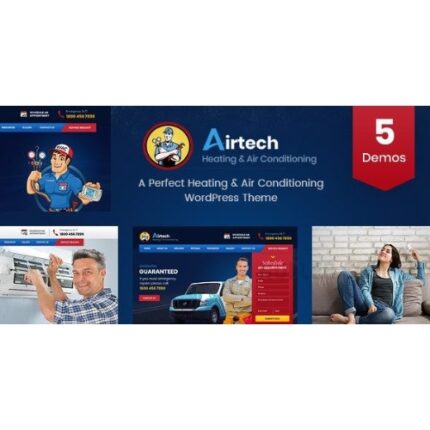 Airtech – Plumber HVAC and Repair theme