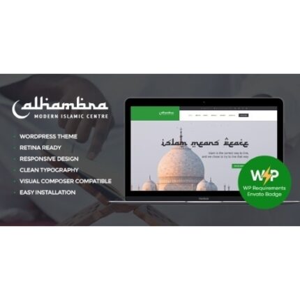 Alhambra | Mosque & Islamic Centre Church WordPress Theme + RTL