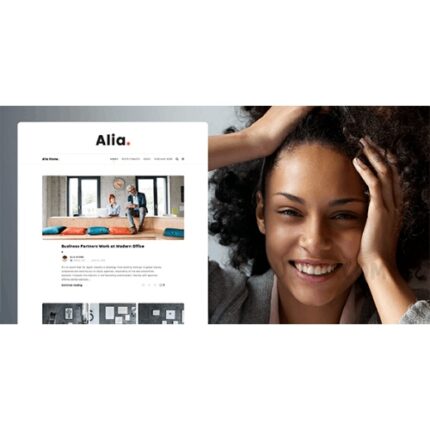 Alia – Minimal Personal Blog