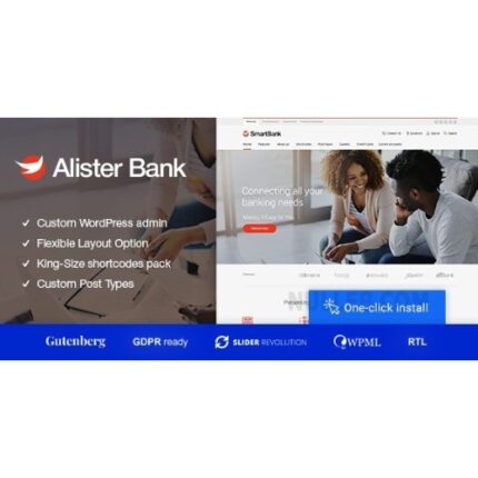 Alister Bank – Credits & Banking Finance WordPress Theme