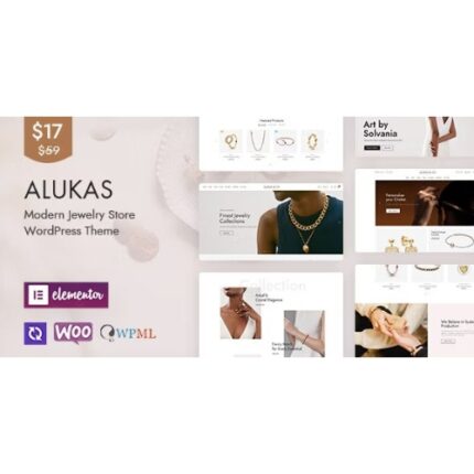 Alukas – Modern Jewelry Store WordPress Theme