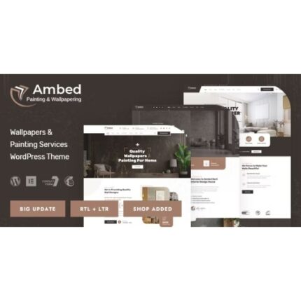Ambed – Wallpapers & Painting Services WordPress Theme