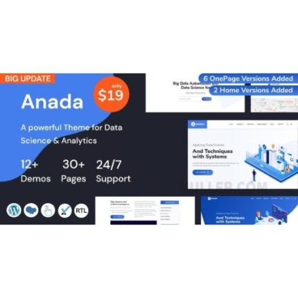 Anada – Artificial Intelligence & Data Science WordPress
