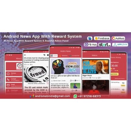 Andro News – Android News App With Reward System