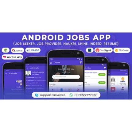 Android Jobs App (Job Seeker, Job Provider, Naukri, Shine, Indeed, Resume)