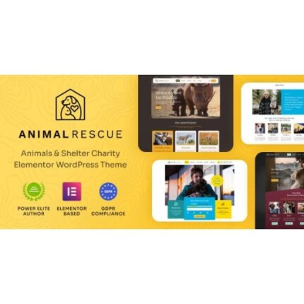 Animal Rescue – Shelter Charity WordPress Theme