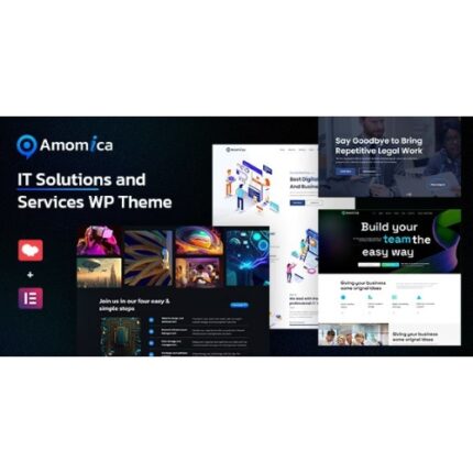 Anomica – IT Solutions and Services WordPress Theme + RTL