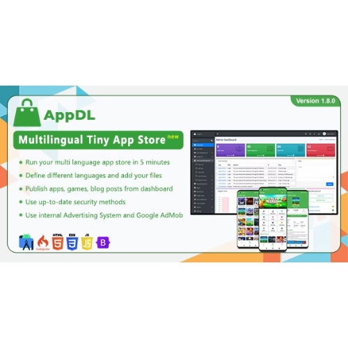 AppDL-Multilingual-Tiny-App-Store.jpg AppDL – Multilingual Tiny App Store - Image 1