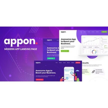 Appon – App & SaaS Software Theme