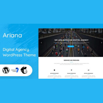 Ariana – Digital Agency WordPress Theme
