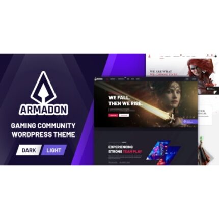 Armadon – Gaming Community WordPress Theme