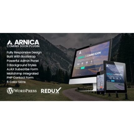 Arnica – Creative Coming Soon WordPress Plugin