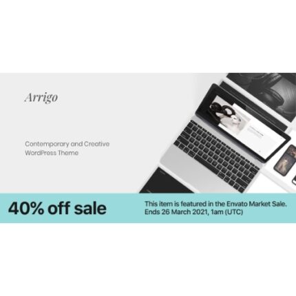 Arrigo – Contemporary Creative Portfolio Elementor WordPress Theme