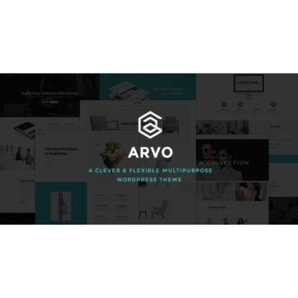 Arvo – A Clever & Flexible Multipurpose WordPress Theme