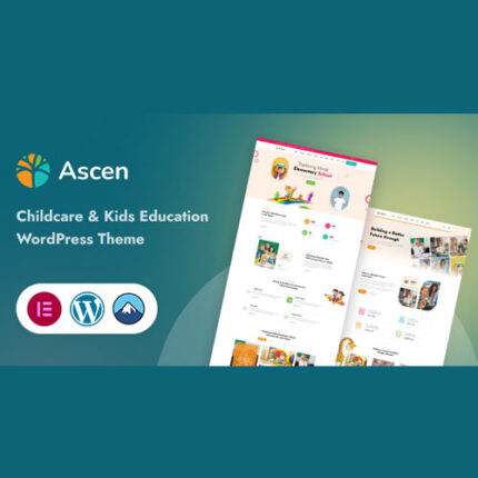 Ascen – Childcare & Kids Education WordPress Theme