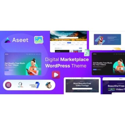 Aseet – Digital Marketplace WordPress Theme