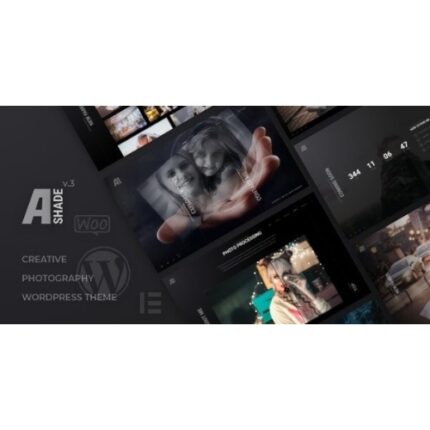 Ashade | Photography WordPress Theme