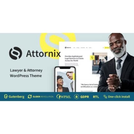 Attornix – Attorney & Lawyer WordPress Theme