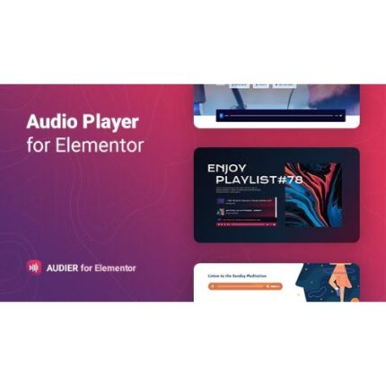 Audier – Audio Player with Controls Builder for Elementor