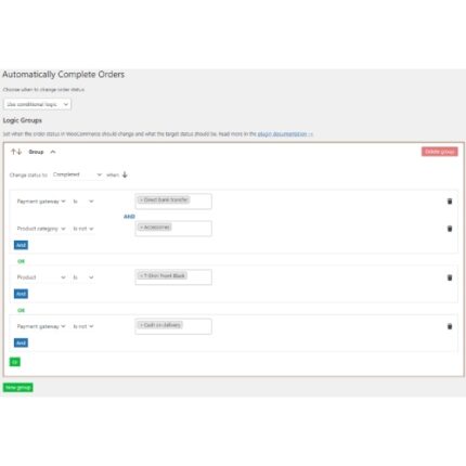 Automatic Payment Status WooCommerce