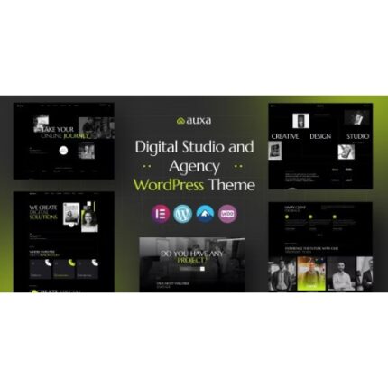 Auxa – Digital Studio and Agency WordPress Theme