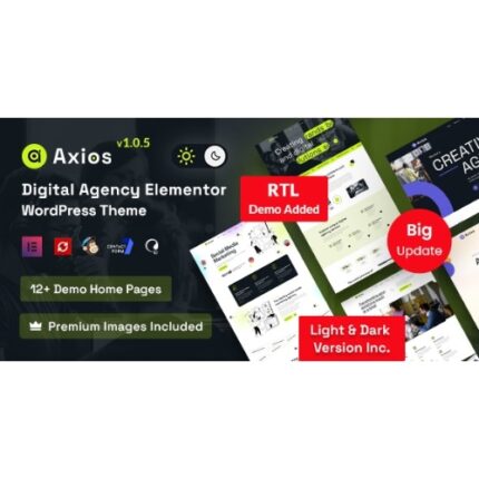 Axios – Digital Agency WordPress Theme
