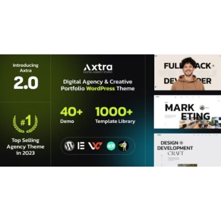 Axtra | Digital Agency Creative Portfolio Theme