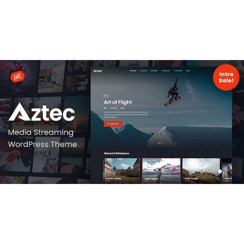 Aztec-Video-Streaming-Membership-Theme.jpg Aztec – Video Streaming & Membership Theme - Image 1