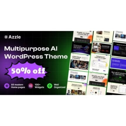 Azzle – SaaS & Tech Startup Elementor WordPress Theme