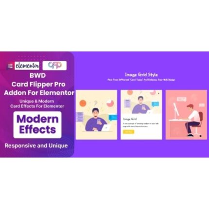 BWD Card Flipper Pro Addon For Elementor