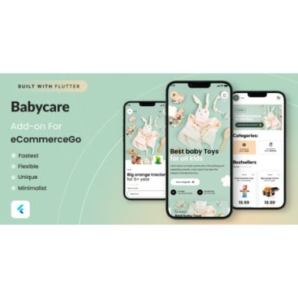BabyCare – Mobile Apps for eCommerceGo SaaS