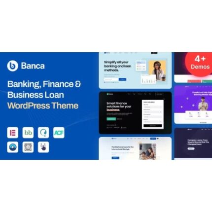 Banca – Banking, Finance & Business Loan WordPress Theme