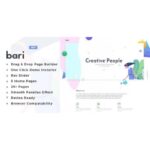 Bari – Portfolio and SEO /Digital Agency WordPress Theme