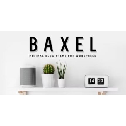 Baxel – Minimal Blog Theme for WordPress