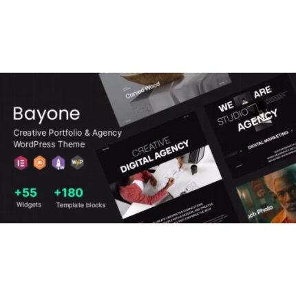 Bayone – Creative Agency & Portfolio WordPress Theme