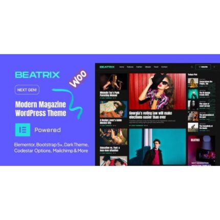 Beatrix – Modern Magazine WordPress Theme