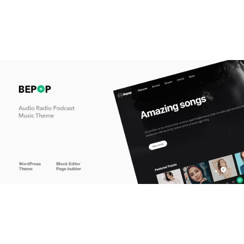 Bepop-Non-stop-Music-WordPress-Theme.jpg Bepop – Non-stop Music WordPress Theme - Image 1