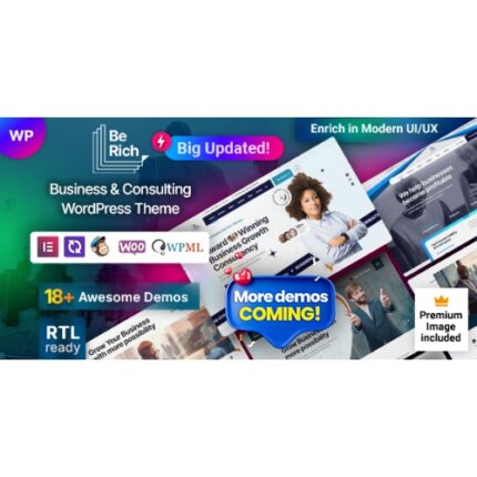 Berich – Consulting Corporate WordPress Theme